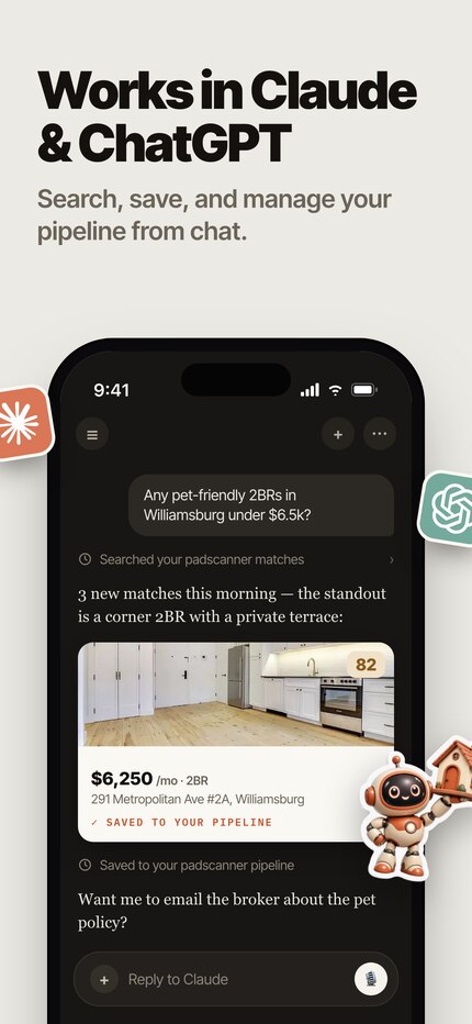 padscanner panel — Works in Claude and ChatGPT